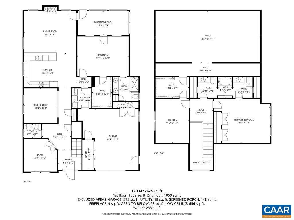 Single Family 3BR 3BA - 908 SWAN RIDGE RD, CHARLOTTESVILLE, VA