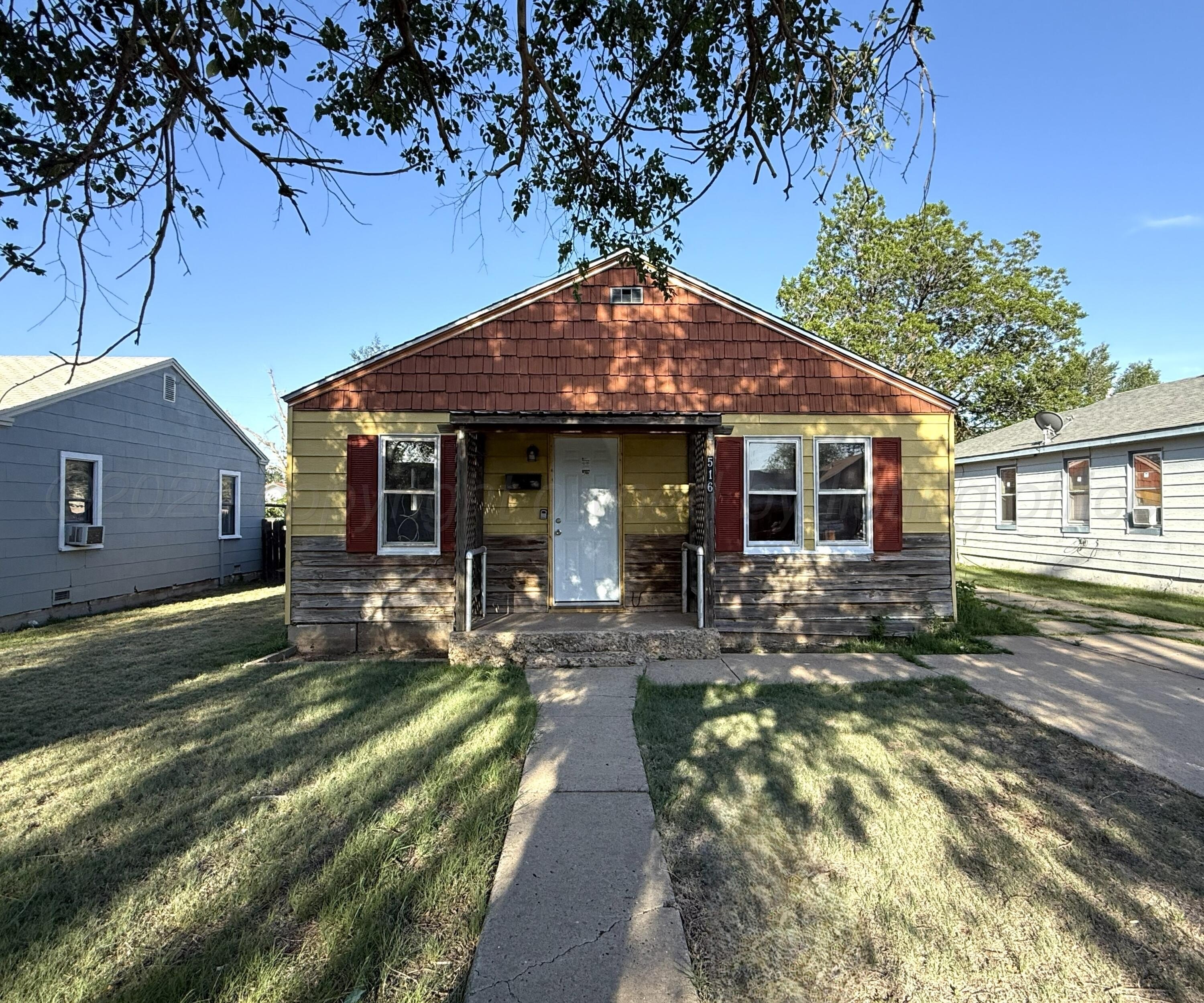 Single Family 2BR 1BA - 516 N Nelson St, Pampa, TX