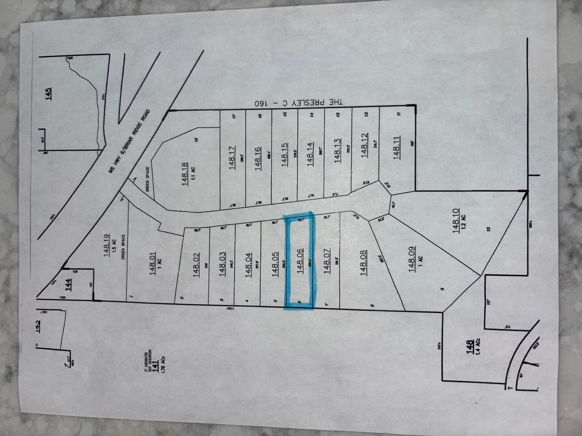Single Family - Lot 6 Whitley Lane, Tupelo, MS