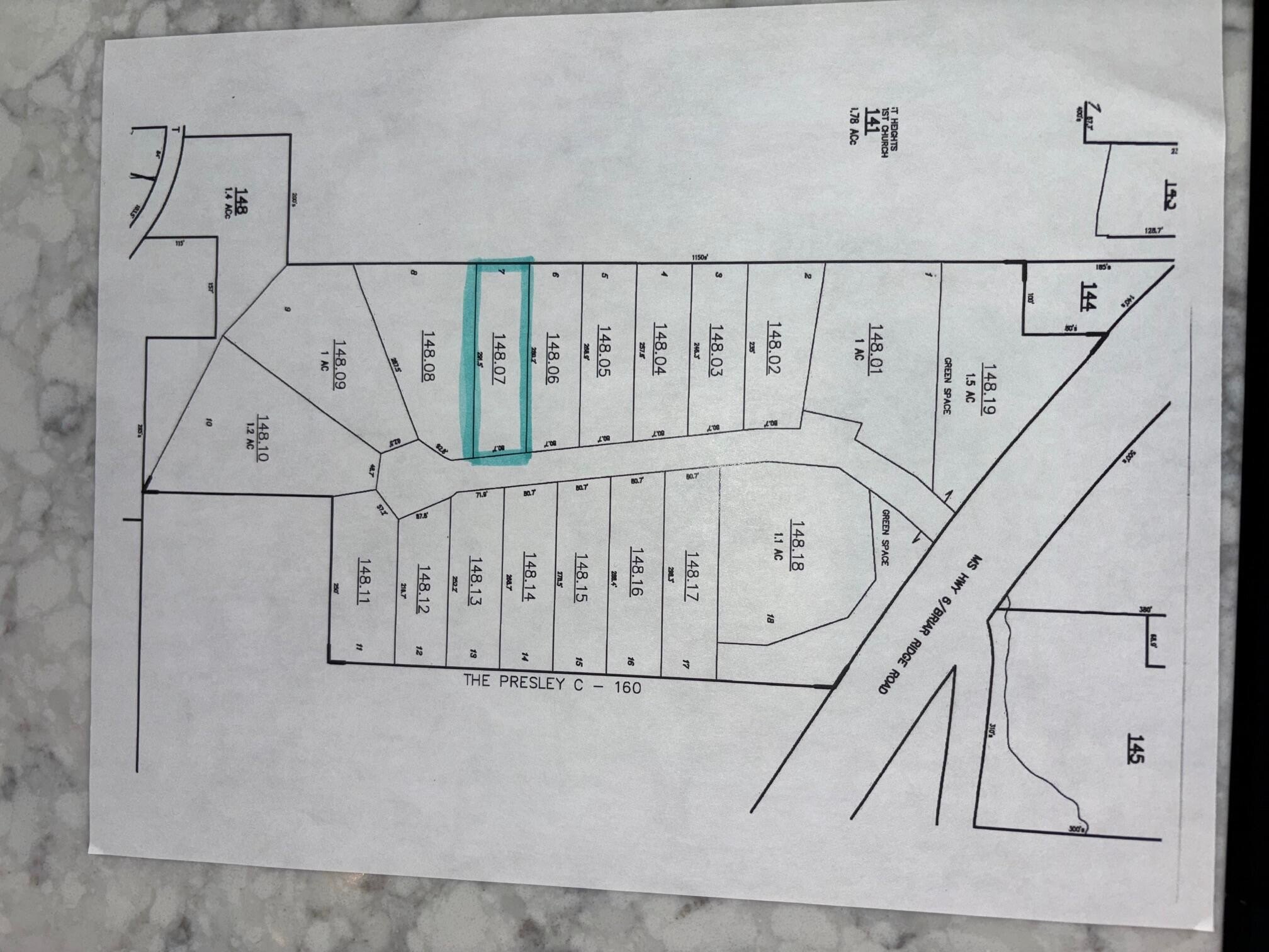 Single Family - Lot 7 Whitley Lane, Tupelo, MS
