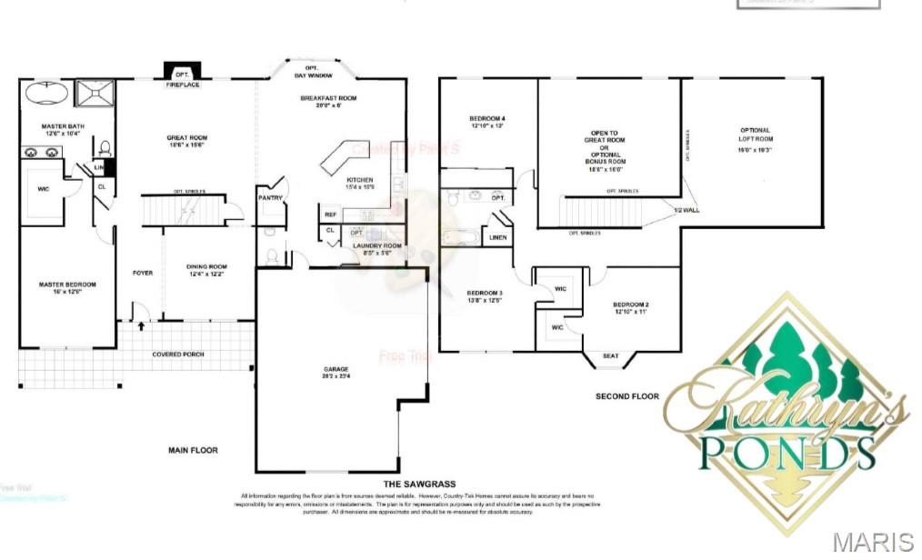 Single Family 4BR 3BA - 11616 Osanna Lane, Marine, IL