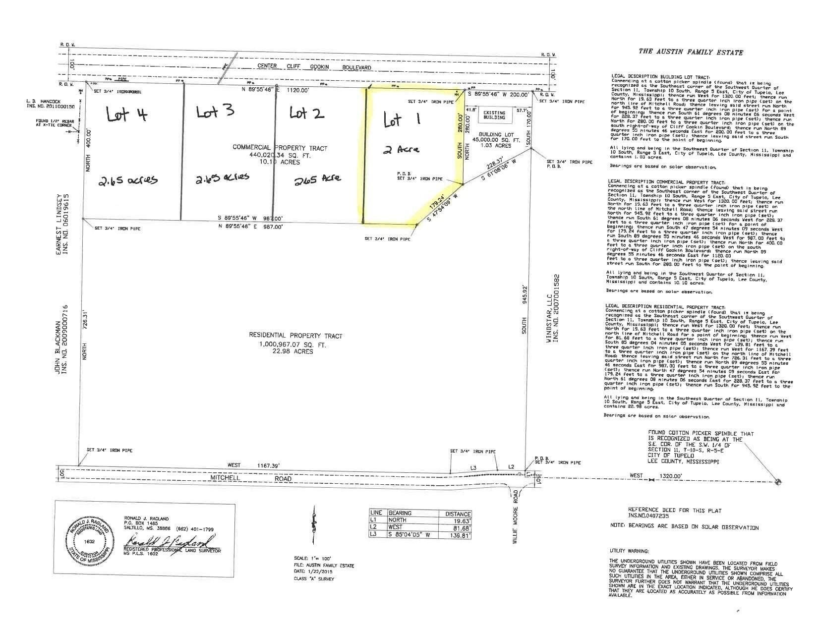 Single Family - Lot 1 Cliff Gookin Blvd, Tupelo, MS