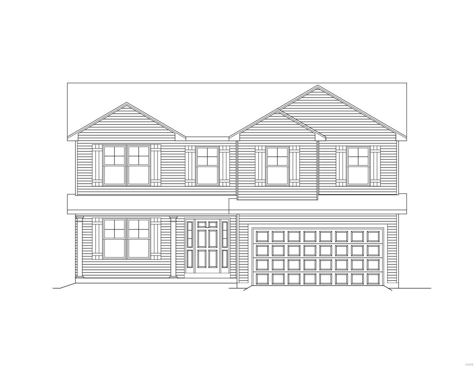 Single Family 4BR 3BA - 2 BBLT Bradford at Elkhorn Ridge, Truesdale, MO