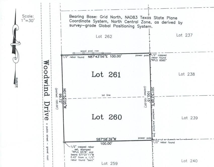 Plots and Land - 000 Woodwind Drive, Gordonville, TX