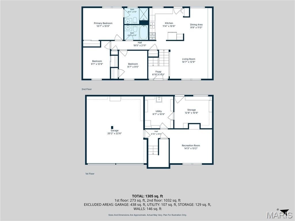 Single Family 5BR 2BA - 5572 Brookton Way, St Louis, MO