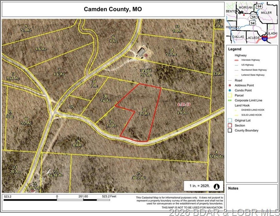 Other - 3.7 ac Bellevue Road, Climax Springs, MO
