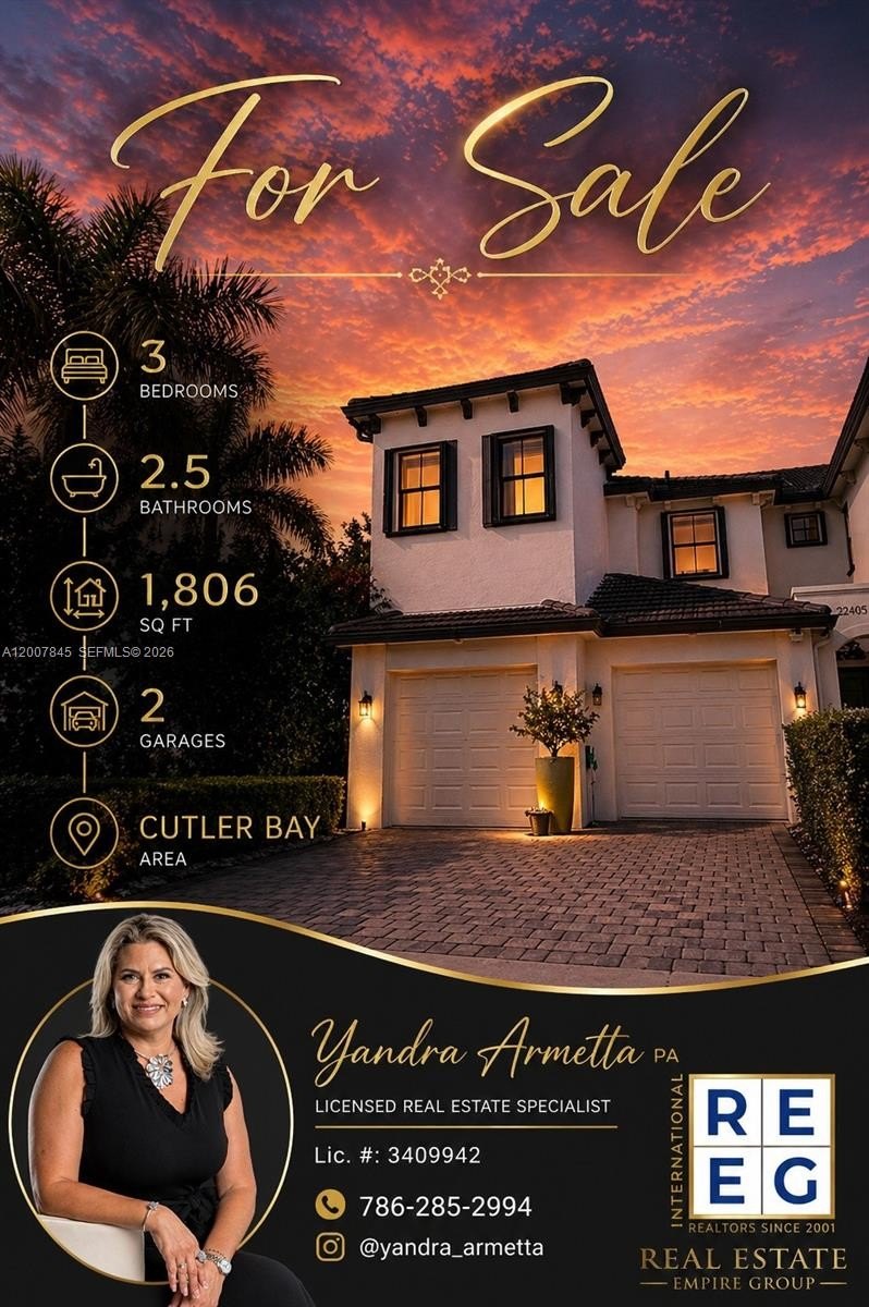 Single Family 3BR 3BA - 22405 SW 102nd Ave, Miami, FL