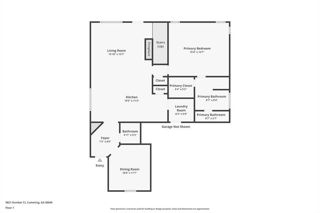 Single Family 4BR 3BA - 3821 Humber Court, Cumming, GA