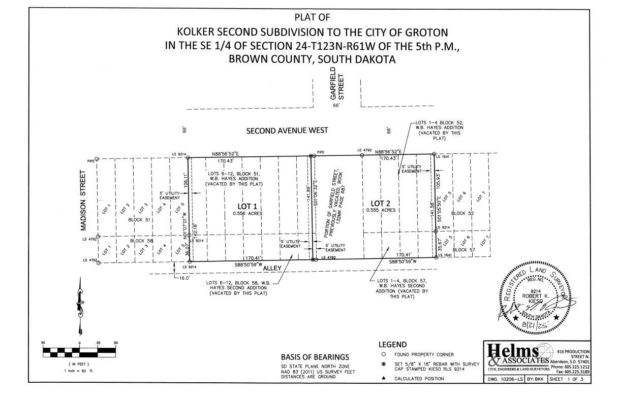 Other - Lot 1 Kolker Second Subd, Groton, SD