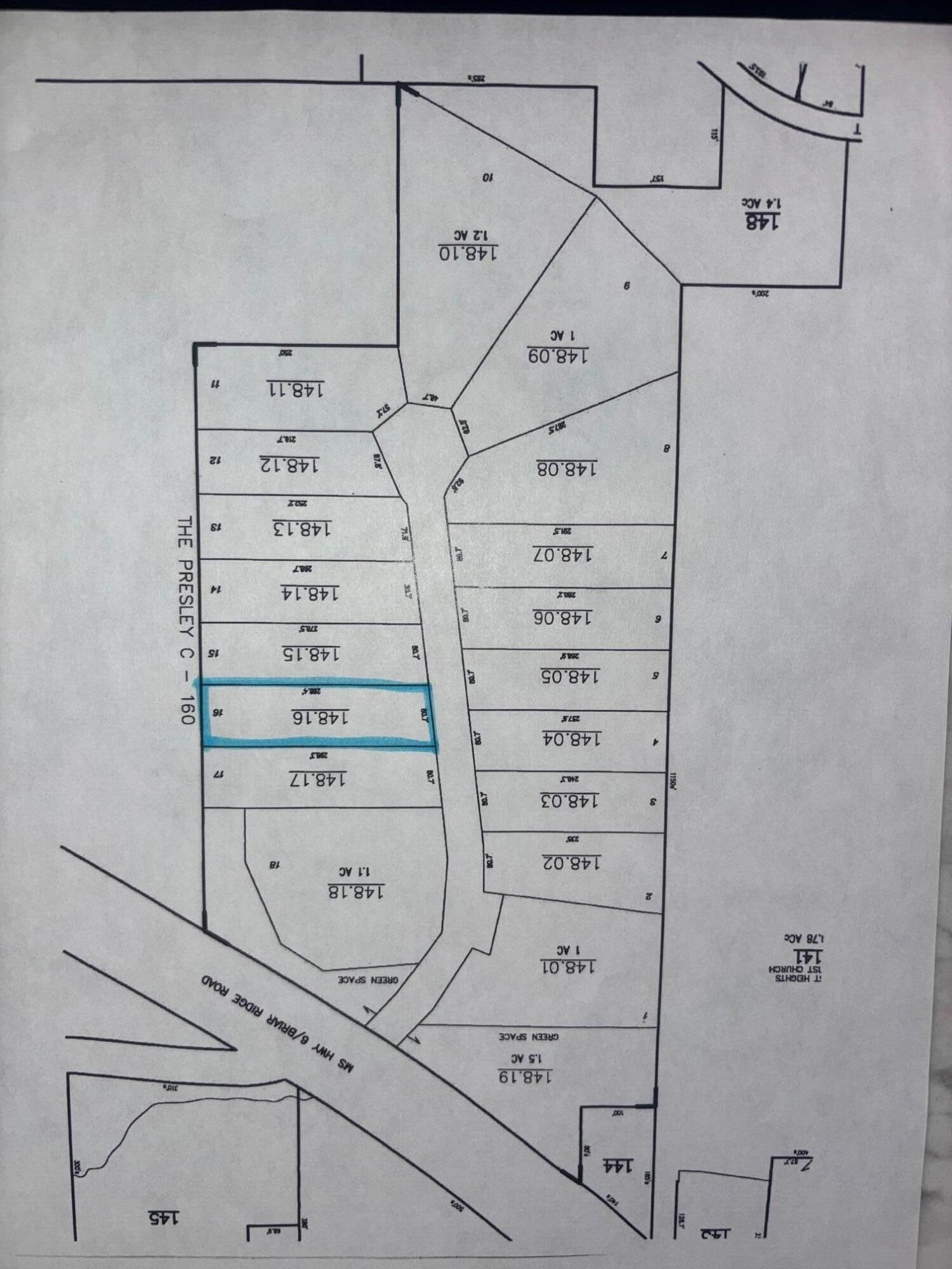 Single Family - Lot 16 Whitley Ln., Tupelo, MS