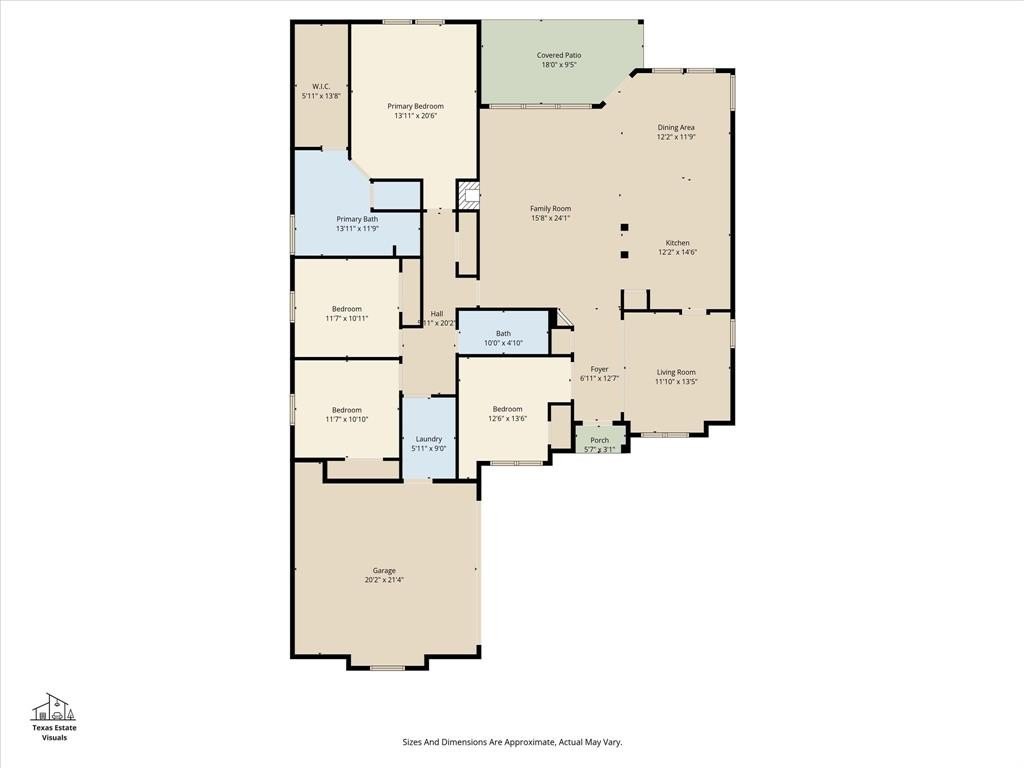 Single Family 3BR 2BA - 4925 Breezewind Lane, Fort Worth, TX