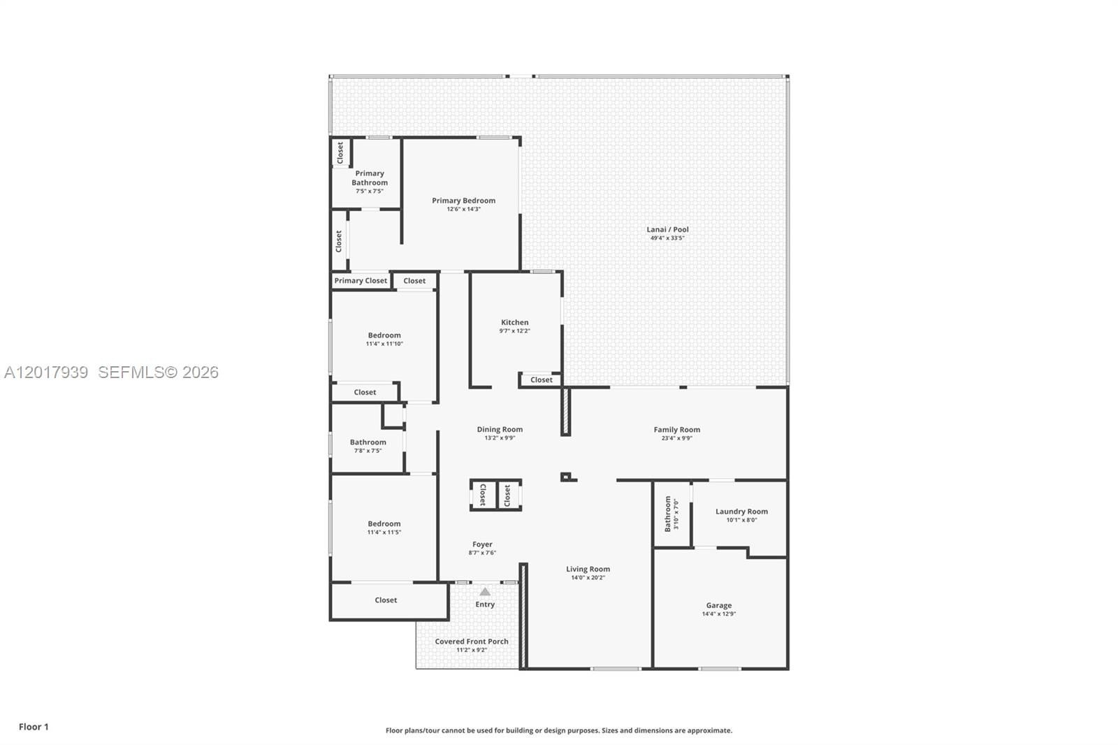 Single Family 3BR 2BA - 3405 E Shore Rd, Miramar, FL