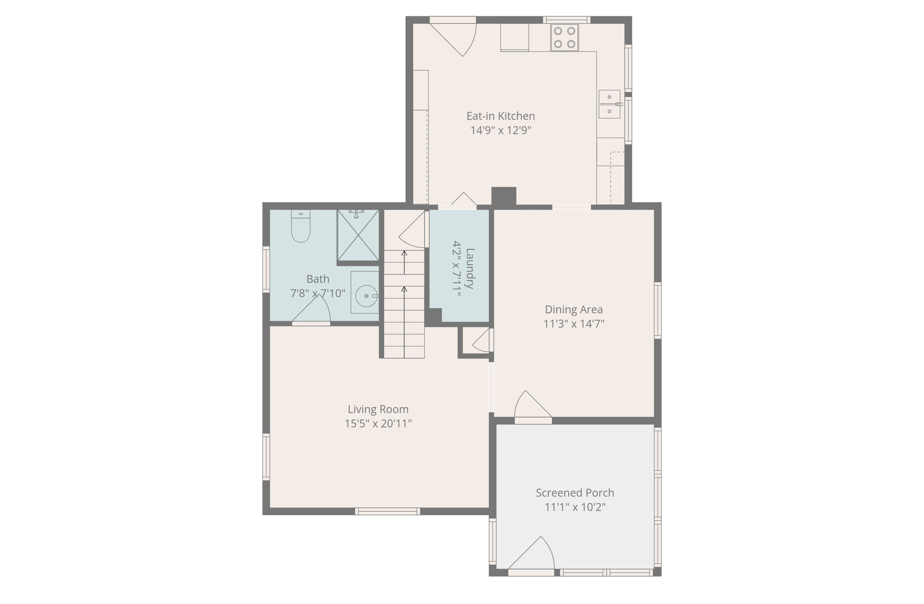 Single Family 3BR 1BA - 330 Grand Street, Springport, MI