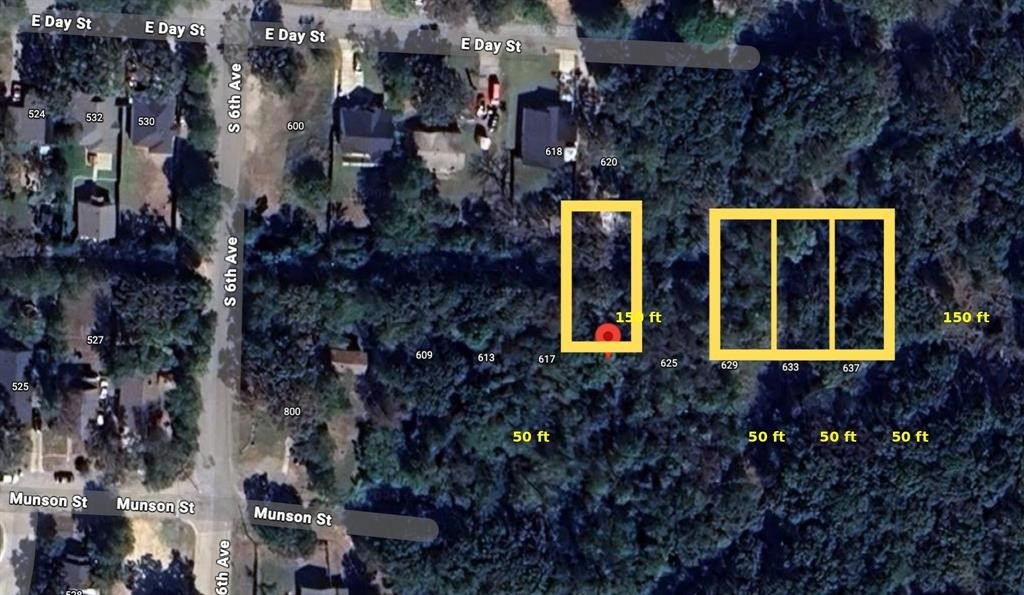 Plots and Land - 629 E Munson Street, Denison, TX