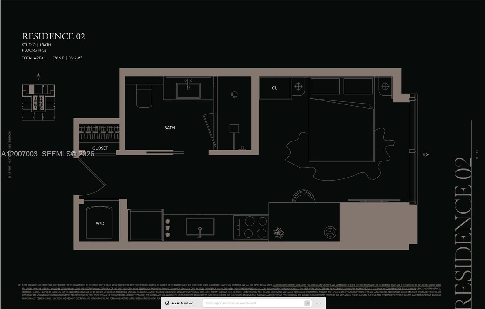 Condo 1BA - 20 NE 11th St, Miami, FL