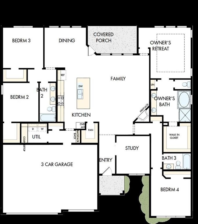 Single Family 4BR 3BA - 1324 Castello Drive, Fate, TX