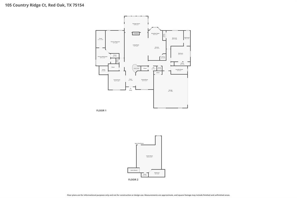 Single Family 4BR 4BA - 105 Country Ridge Court, Red Oak, TX
