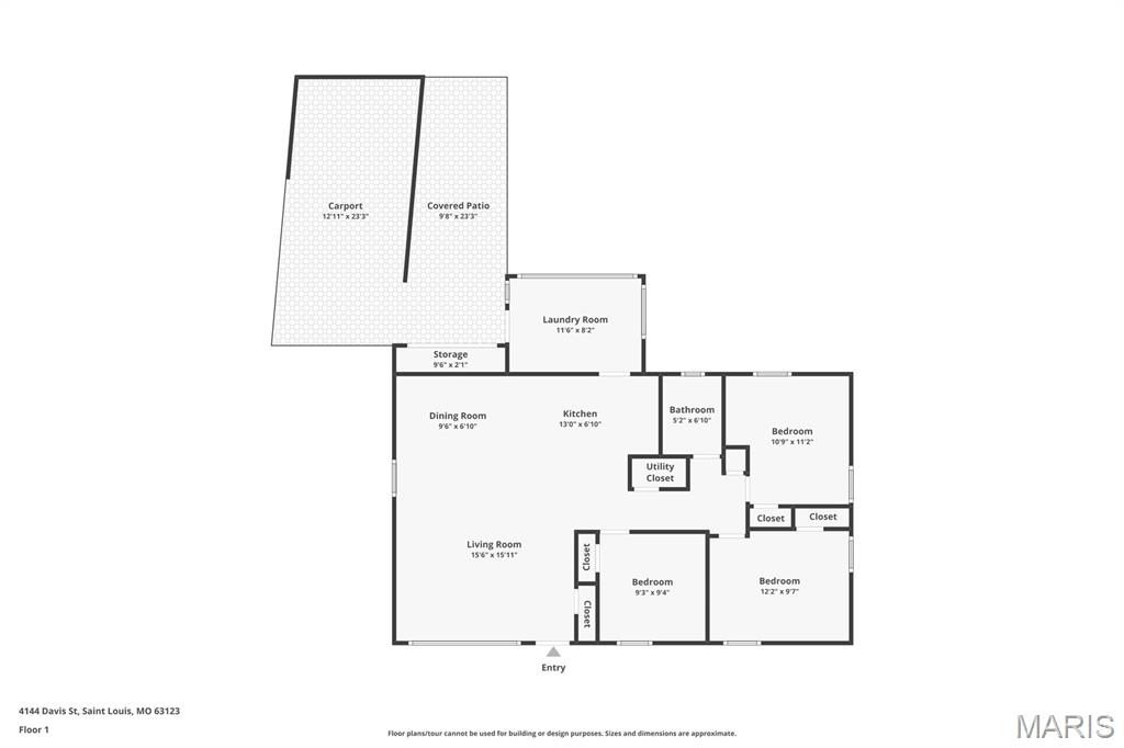 Single Family 3BR 1BA - 4144 Davis Street, St Louis, MO
