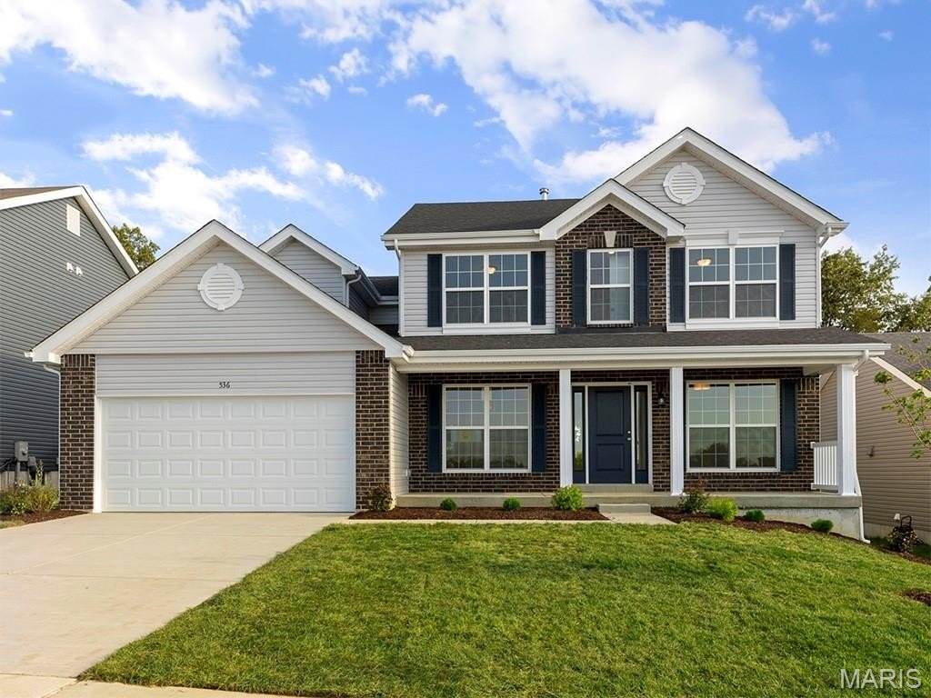 Single Family 4BR 3BA - 2 Hermitage II at Harvest Estate, O'Fallon, MO