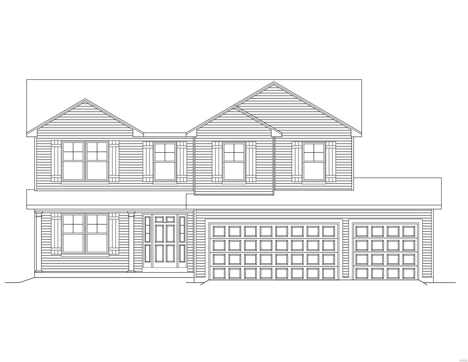 Single Family 4BR 3BA - 3 BBLT Bradford at Elkhorn Ridge, Truesdale, MO