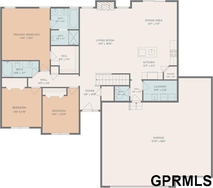 Single Family 4BR 4BA - 9422 Granville Parkway, La Vista, NE