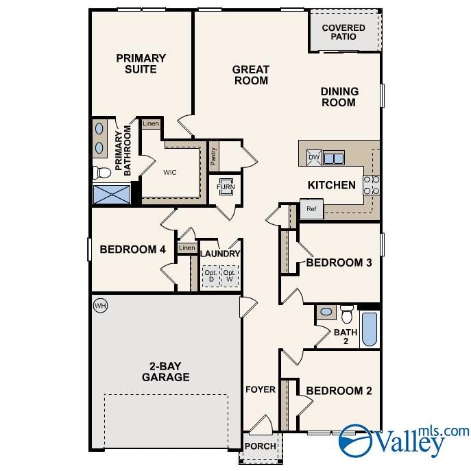 Single Family 4BR 2BA - 215 Purple Martin Drive, Toney, AL