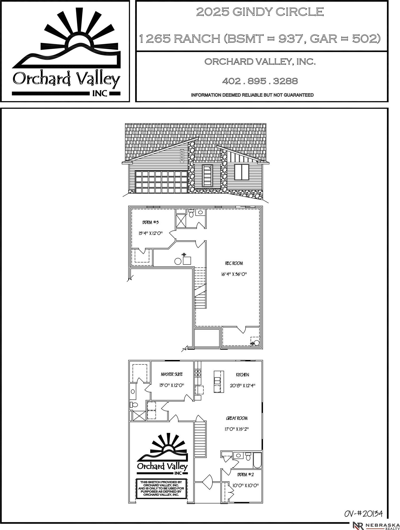 Single Family 3BR 3BA - 2025 Gindy Circle, Bellevue, NE