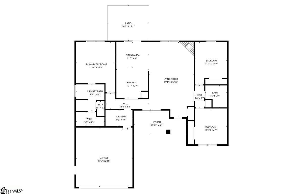 Single Family 3BR 2BA - 301 W Gap Creek Road, Greer, SC