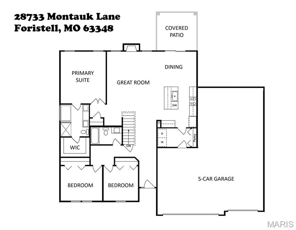 Single Family 3BR 2BA - 28733 Montauk Lane, Foristell, MO