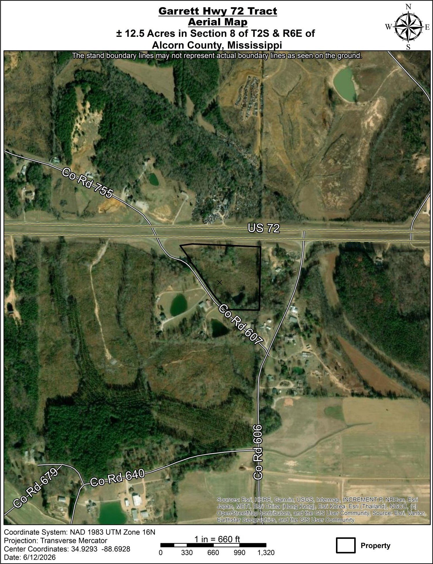 Other - CR 607 and Hwy 72 E, Walnut, MS