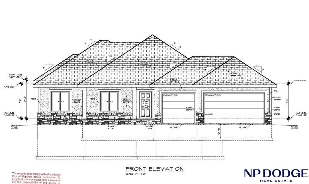 Single Family 3BR 2BA - 12668 Cooper Street, Omaha, NE