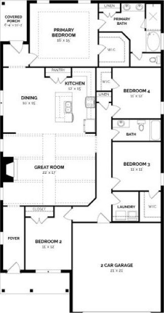 Single Family 4BR 2BA - 232 Zinnia Lane, Dothan, AL