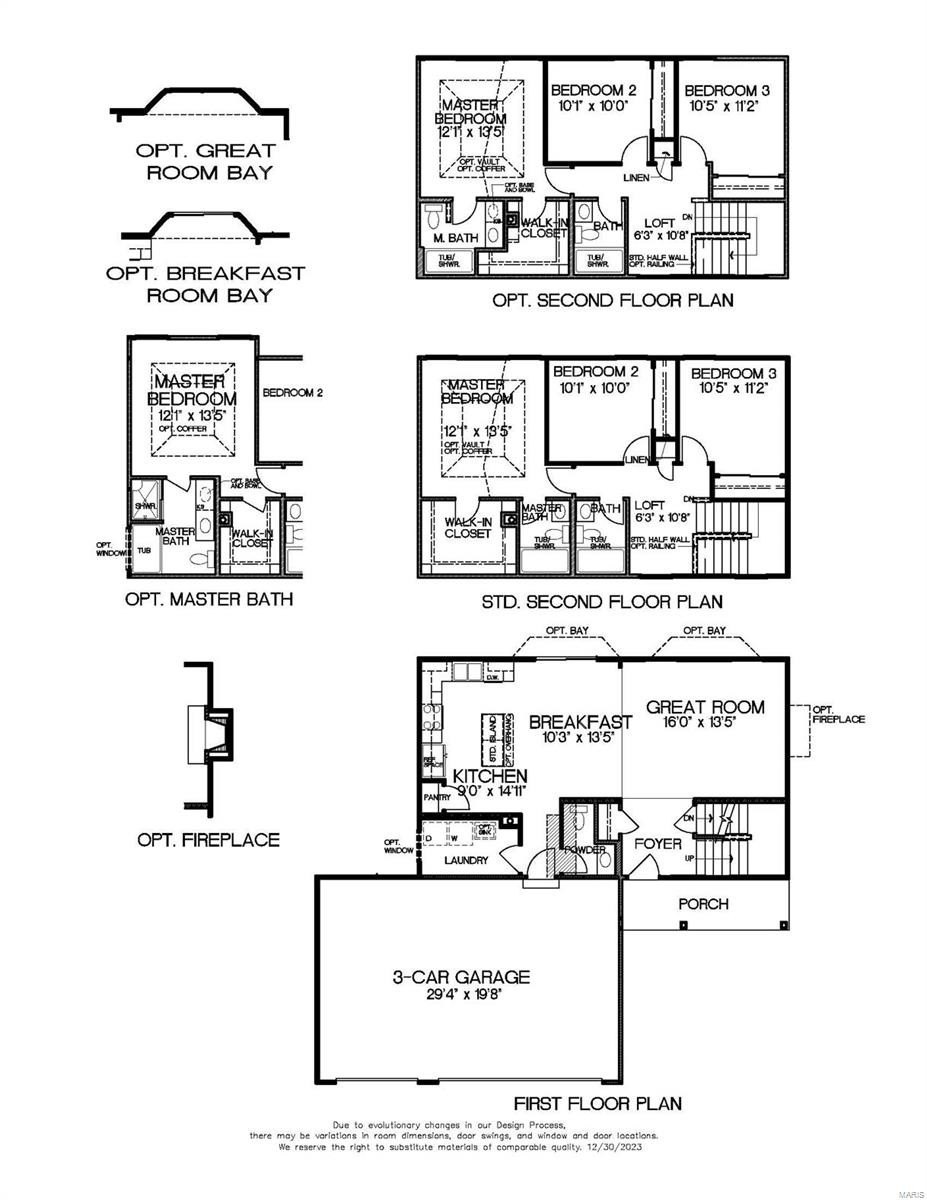 Single Family 3BR 3BA - 3 BBLT Briarwood Elkhorn Ridge, Truesdale, MO
