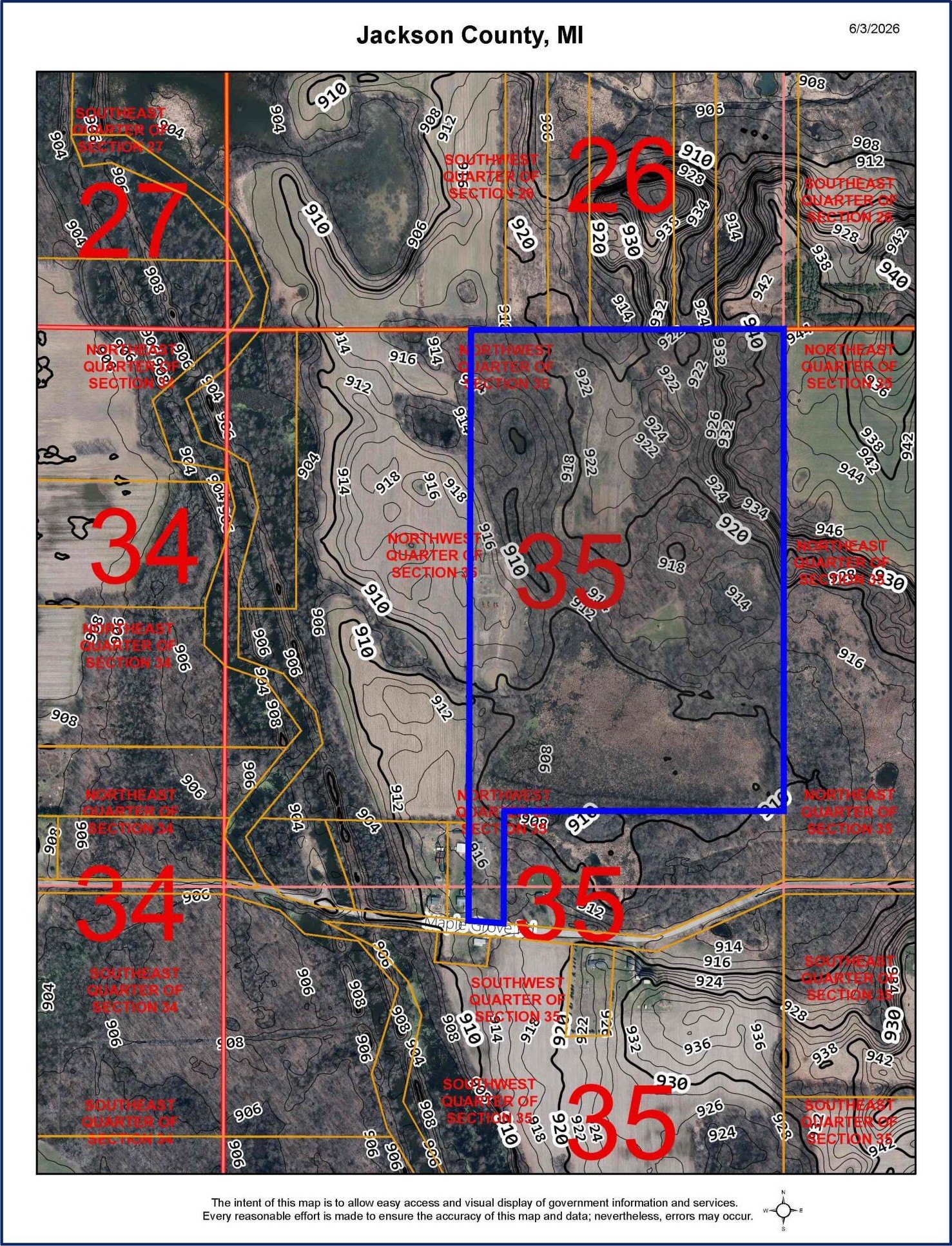Plots and Land 2BR 1BA - 1284 Maple Grove Road, Jackson, MI