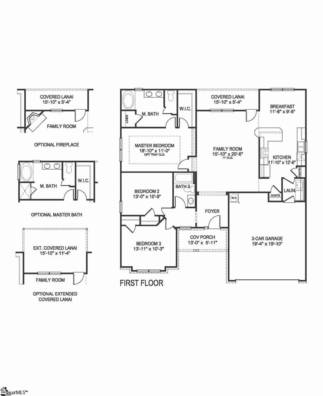Single Family 3BR 2BA - 204 Glencliff Way lot: 93, Simpsonville, SC