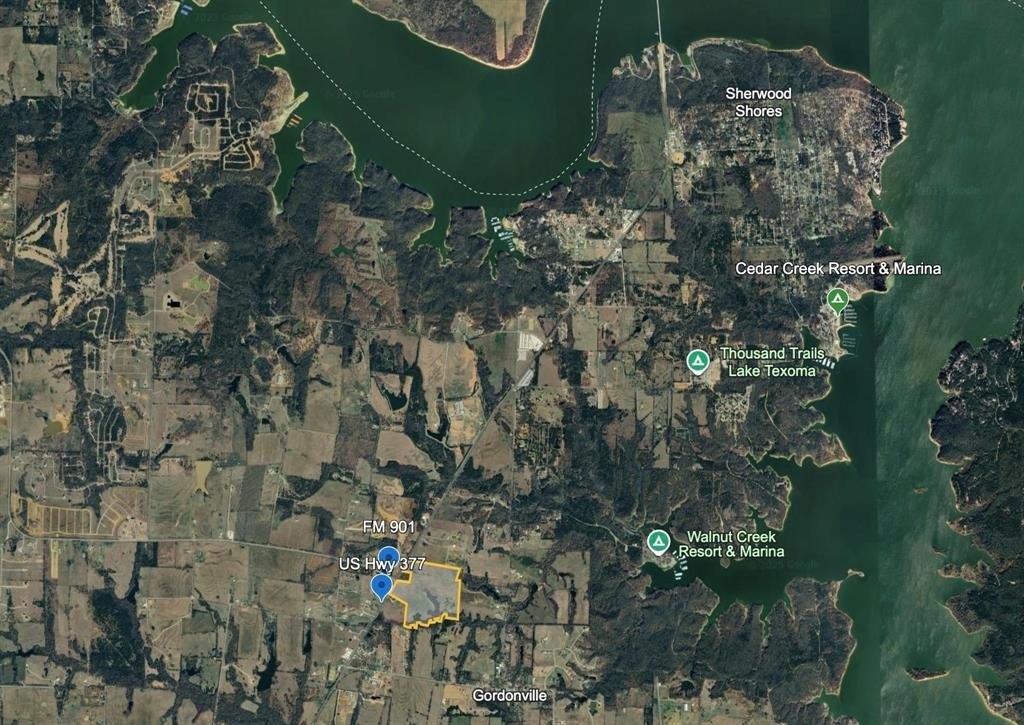 Plots and Land - 50+ Acres US Highway 377, Gordonville, TX