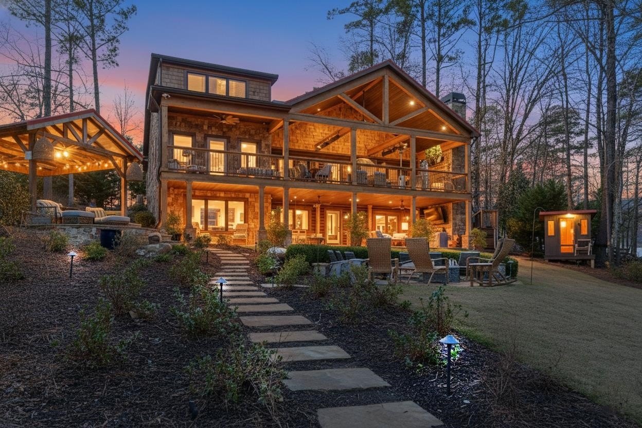 Single Family 4BR 7BA - 125 ROCK ISLAND LANE, Eatonton, GA