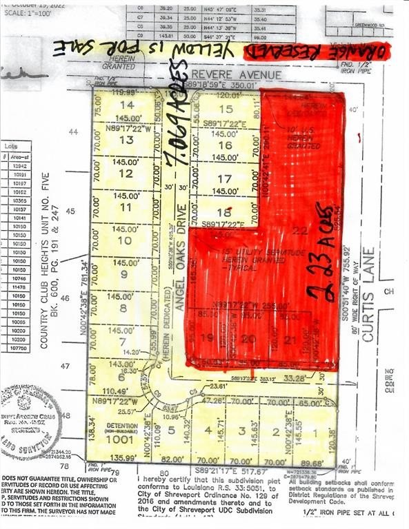 Plots and Land - Lot 1 Angel Oaks, Shreveport, LA