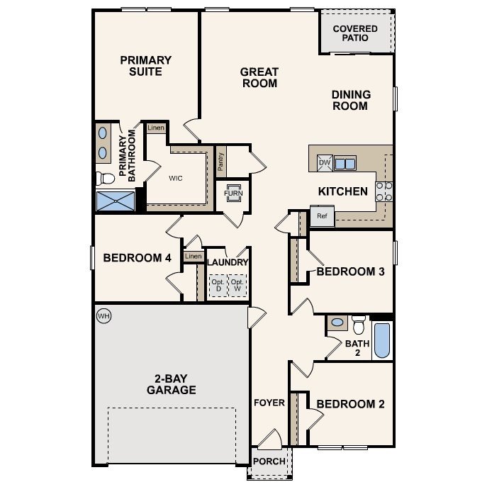 Single Family 4BR 2BA - 107 Kitty Hawk Loop, Enterprise, AL