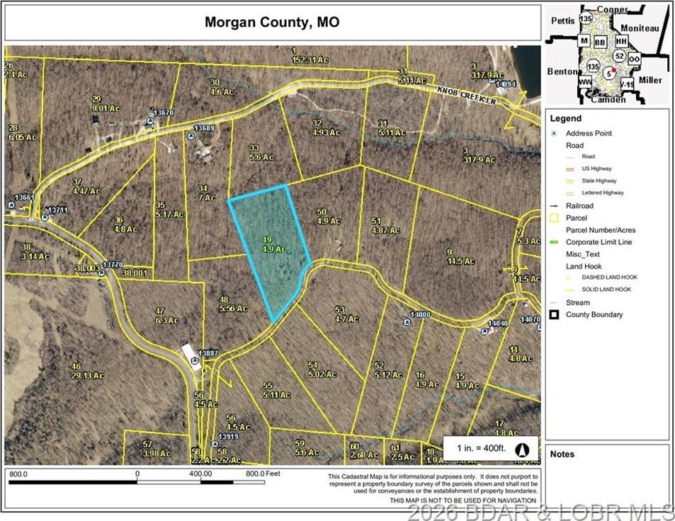 Other - 4.9 ac Critter Pass, Versailles, MO