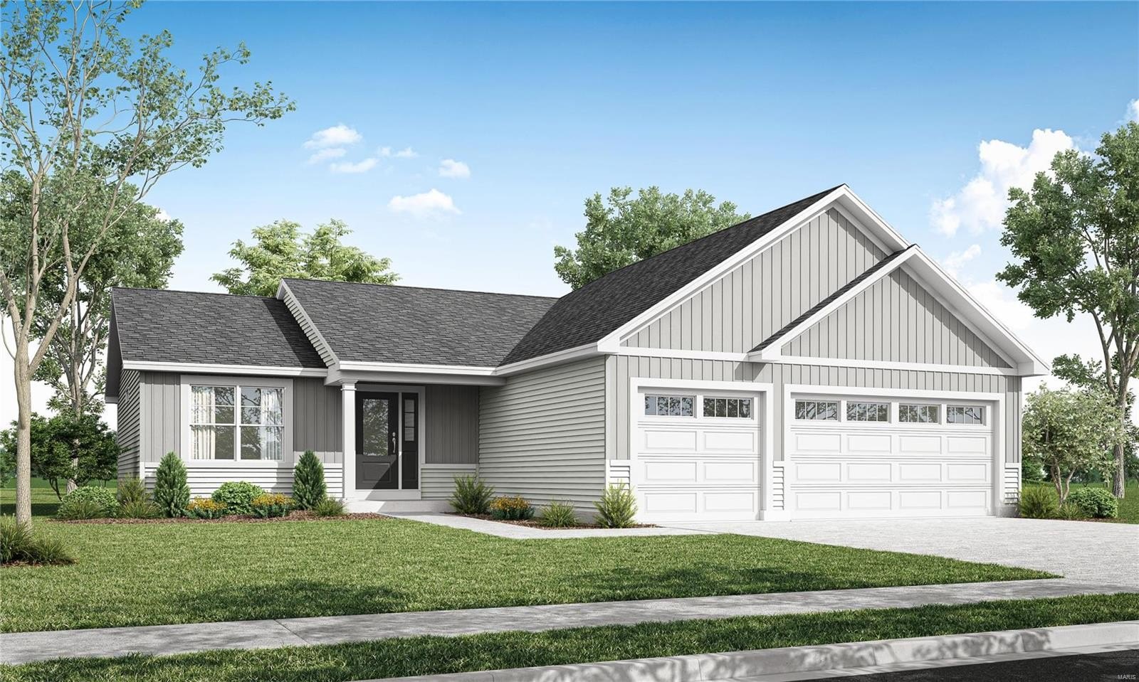 Single Family 3BR 2BA - 3 BBLT Oakland at Elkhorn Ridge, Truesdale, MO