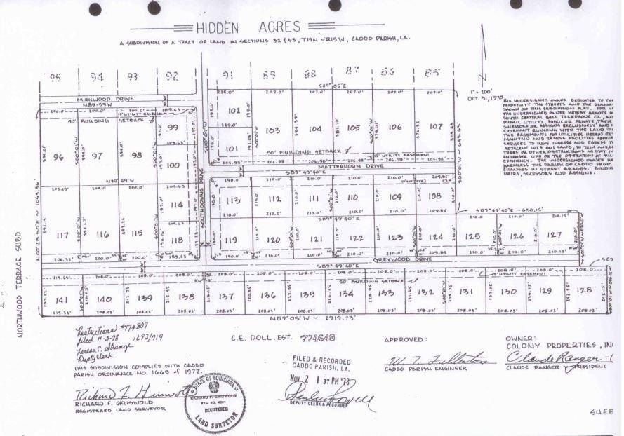 Plots and Land - 0 Matterhorn, Shreveport, LA
