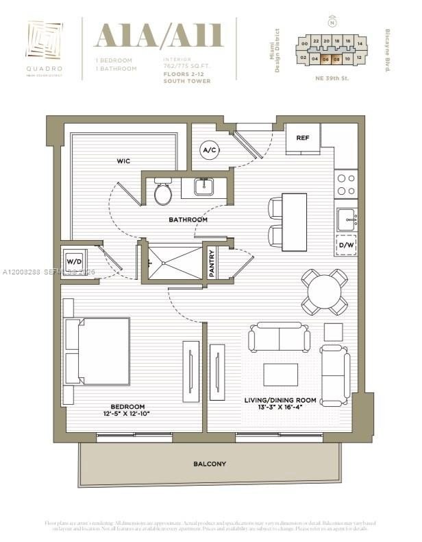 Condo 1BR 1BA - 3900 Biscayne Blvd, Miami, FL