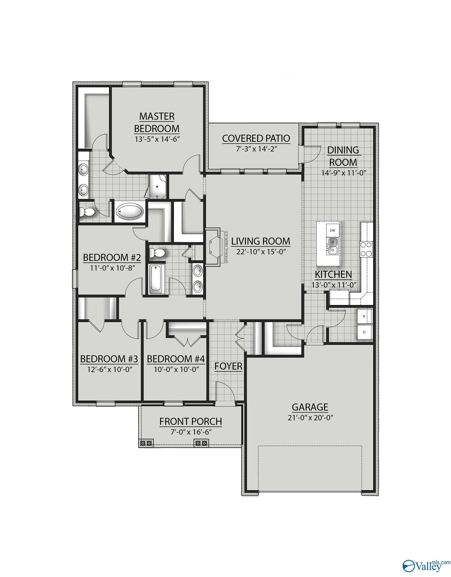 Single Family 4BR 2BA - 24101 Quints Drive, Athens, AL