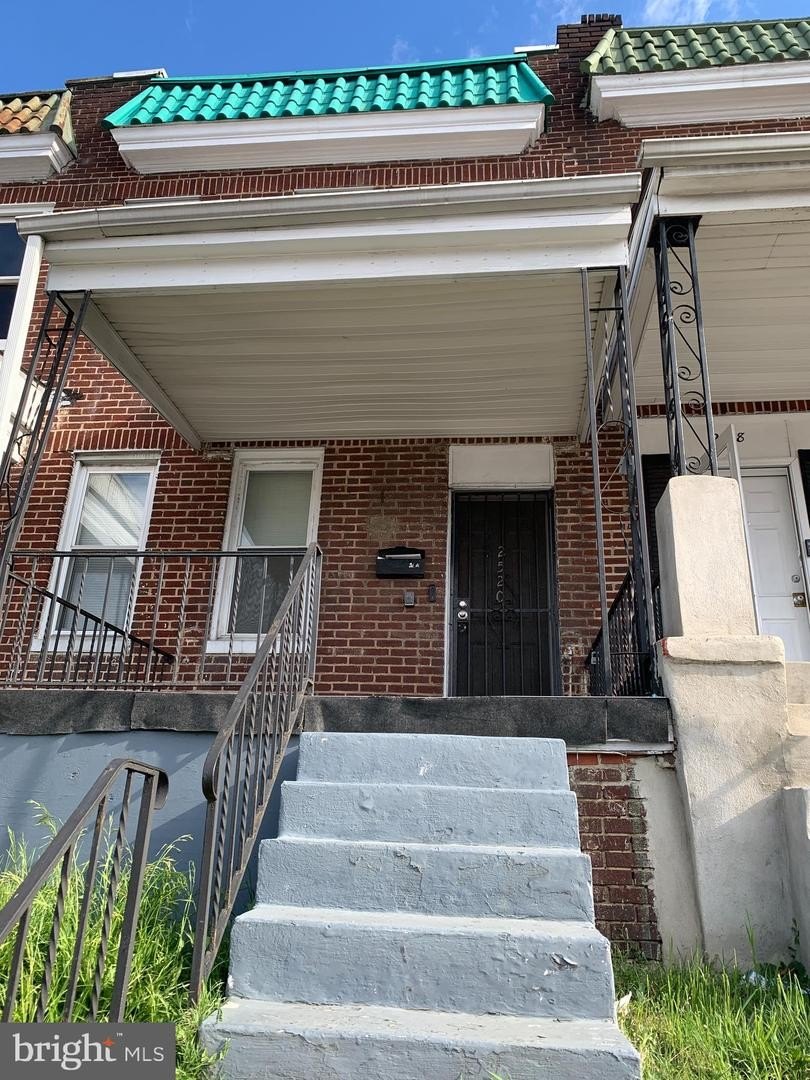 Single Family 3BR 1BA - 2520 W FRANKLIN ST, BALTIMORE, MD